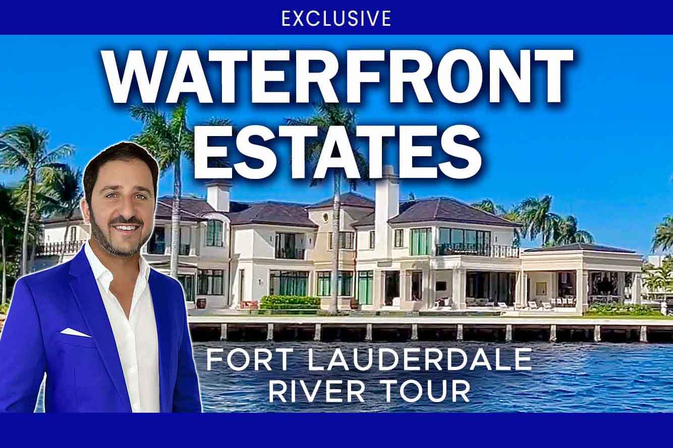 Video Fort Lauderdale Waterfront Estates River Tour Jason Taub Selling South Florida 1421